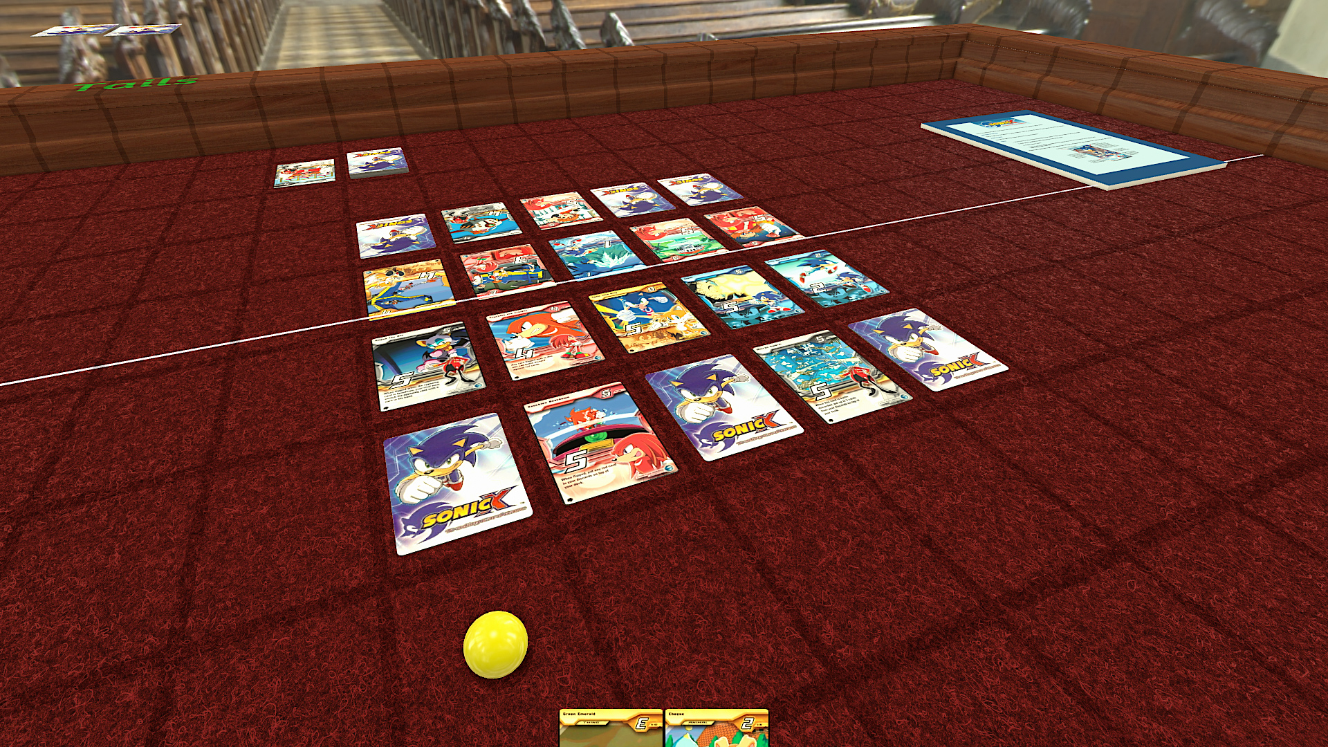Sonic X Trading Card Game DJcube