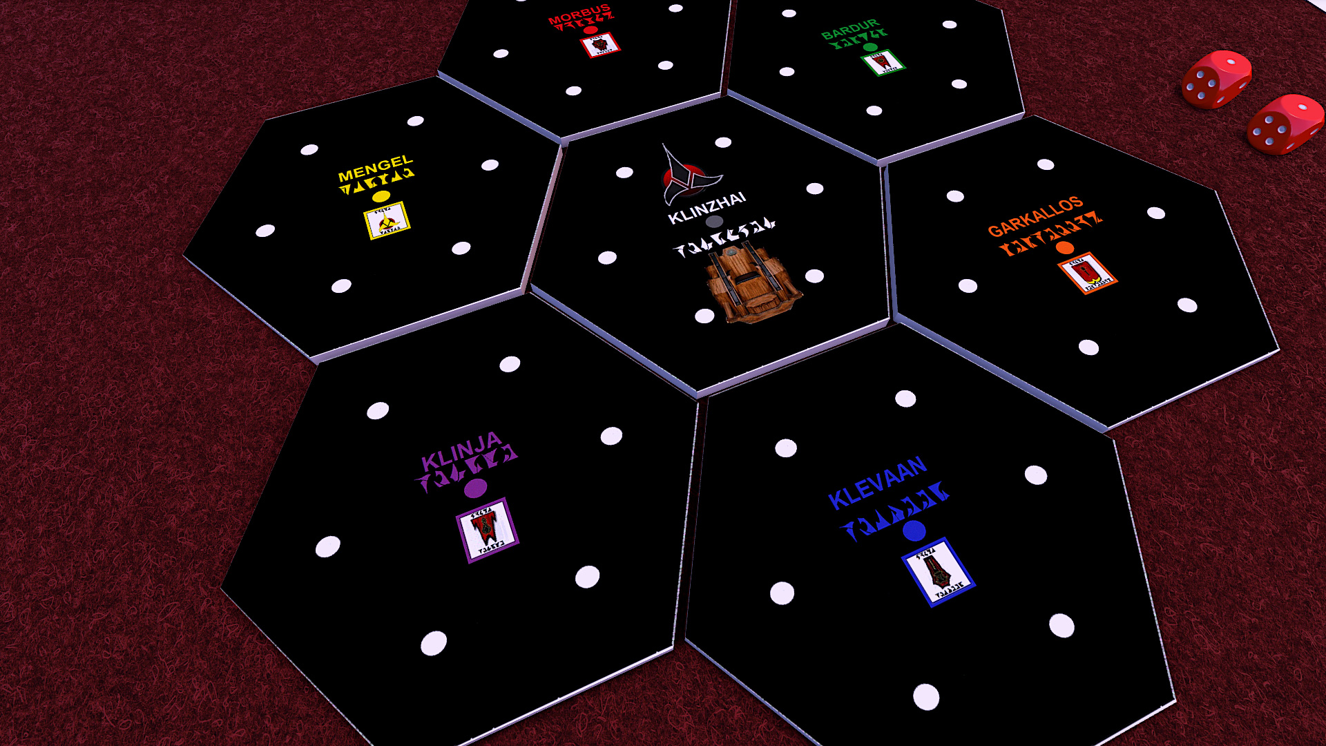 Star Trek III: Struggle for the Throne Board Game