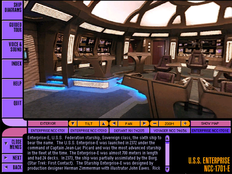 Star Trek Captain's Chair Screenshot