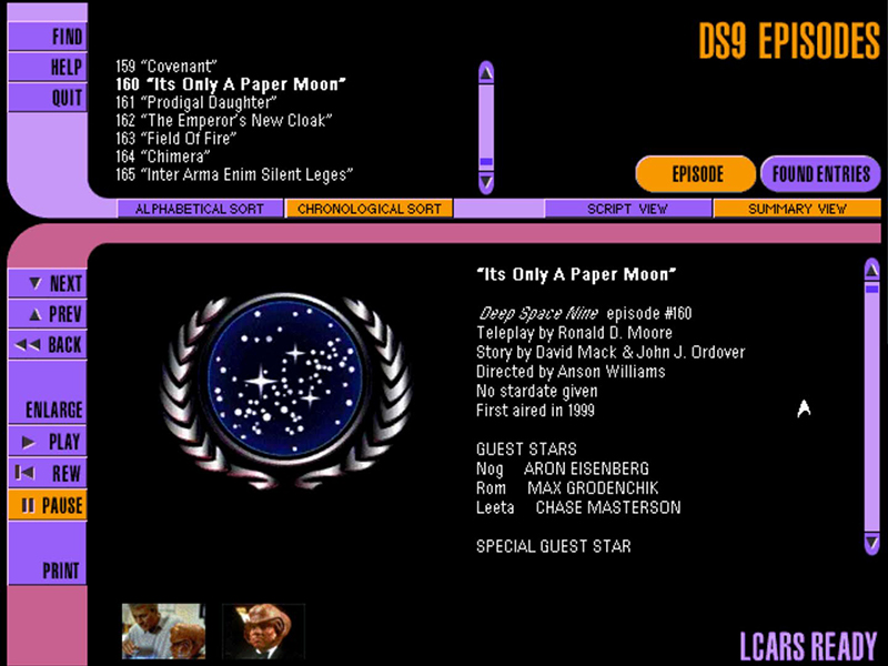 Star Trek Deep Space Nine Companion Screenshot