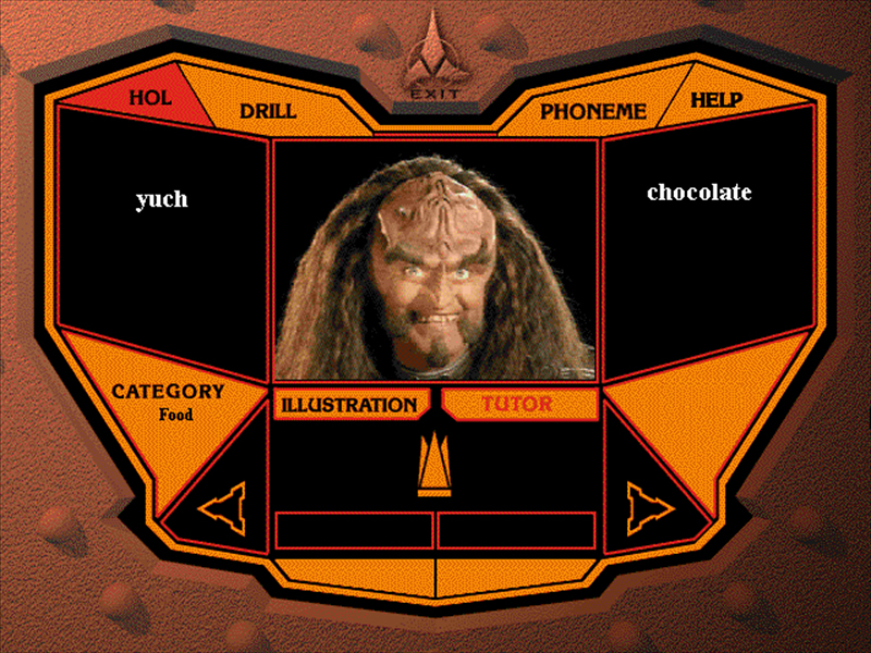 Star Trek Klingon Language Lab Screenshot