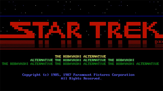 Star Trek: The Kobayashi Alternative Screenshot