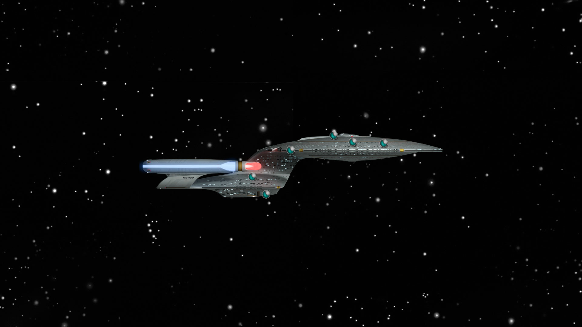 Star Trek TNG On Board the Enterprise D Screenshot