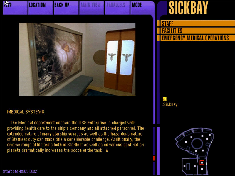 Star Trek: The Next Generation Interactive Technical Manual Screenshot