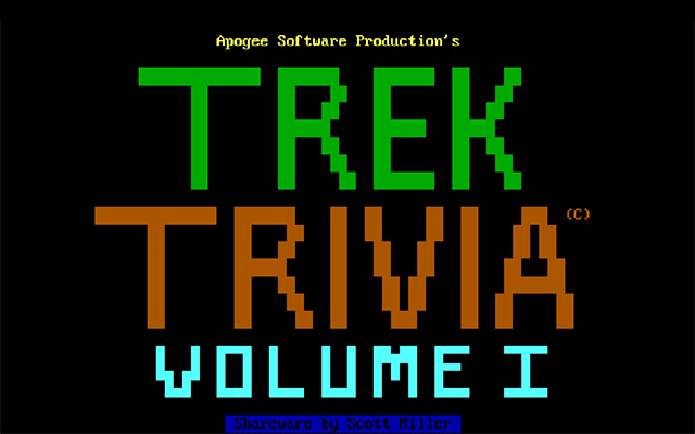Star Trek Trivia Screenshot
