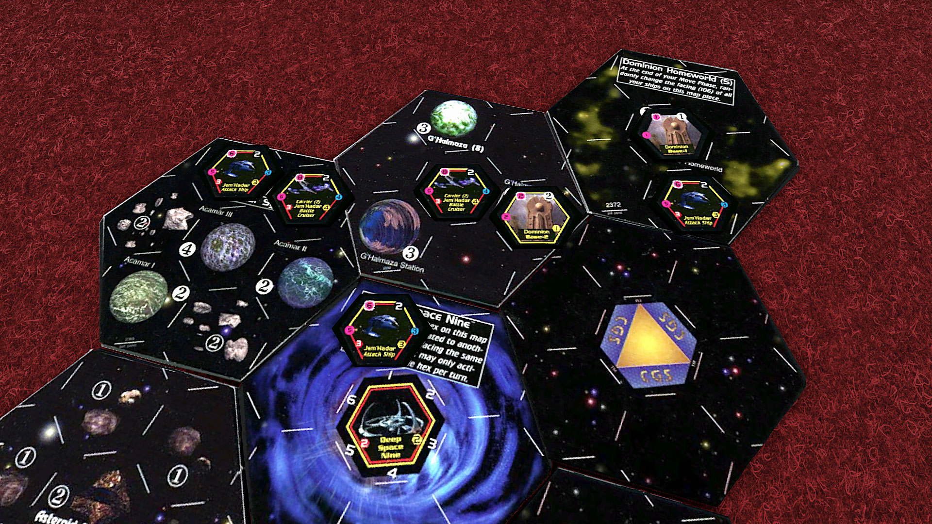 Star Trek: Deep Space Nine Component Game System