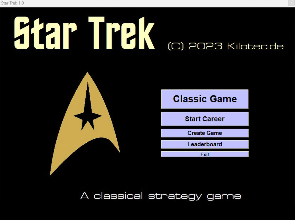 Star Trek 1.0 screenshot