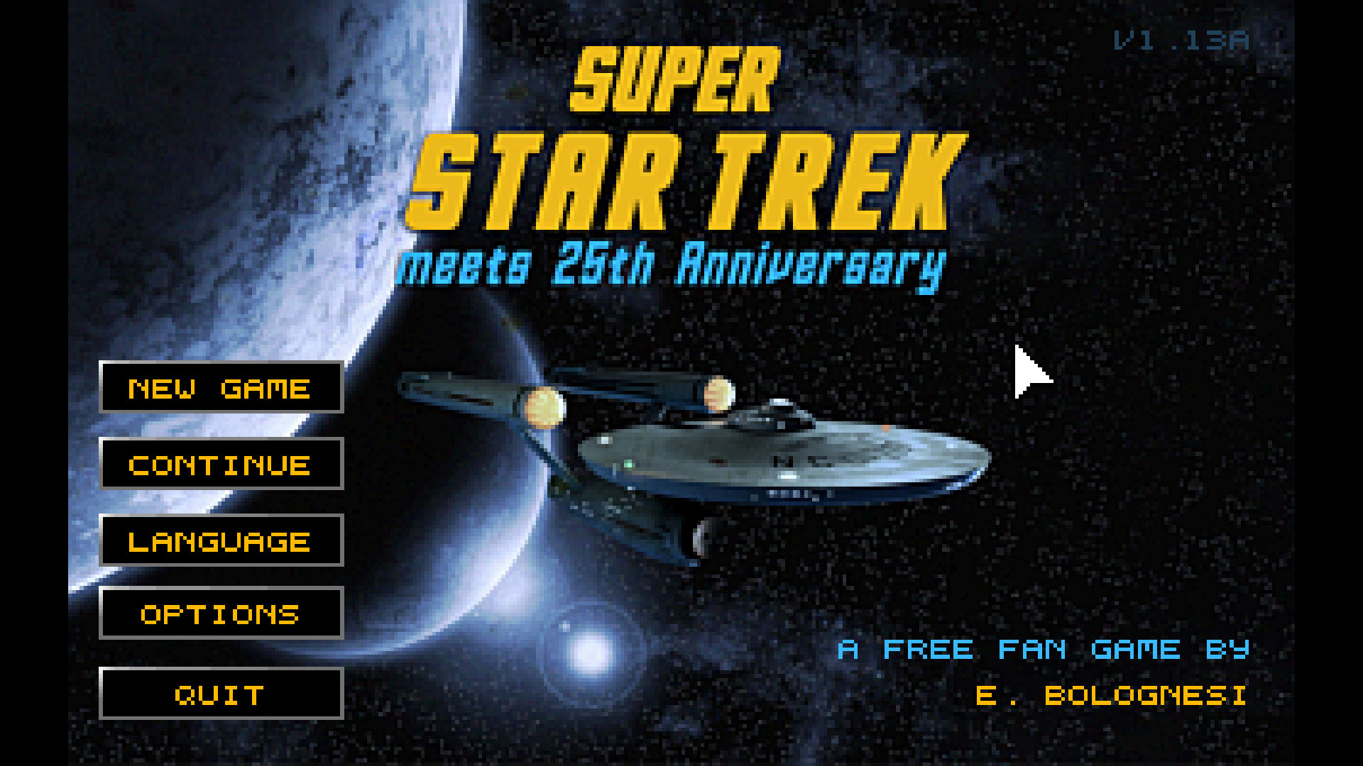 Super Star Trek meets 25th Anniversary screenshot