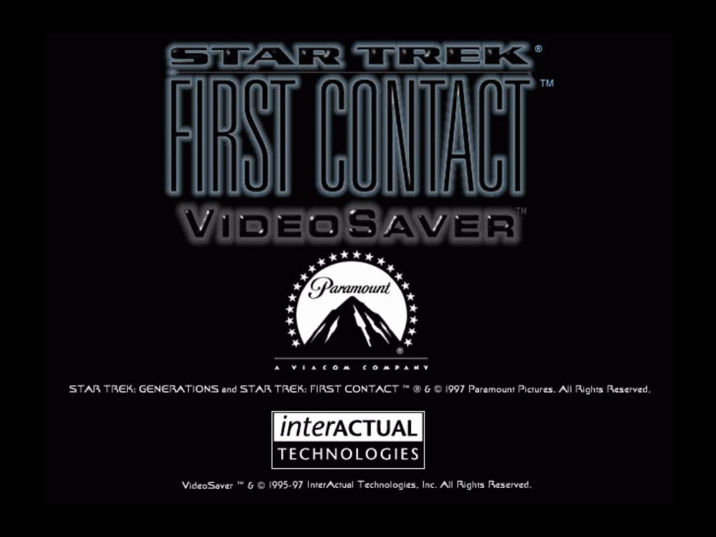 Star Trek: First Contact VideoSaver screenshot