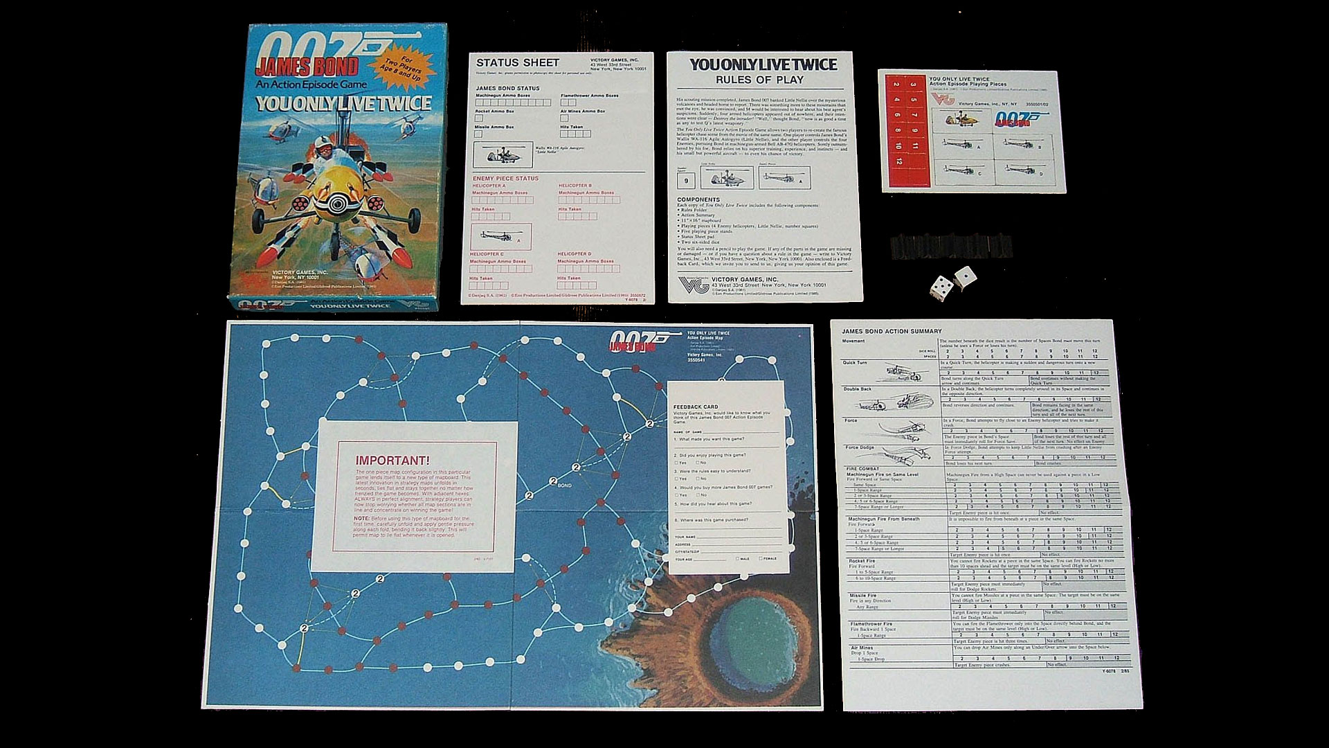 007 James Bond: You Only Live Twice Victory Games