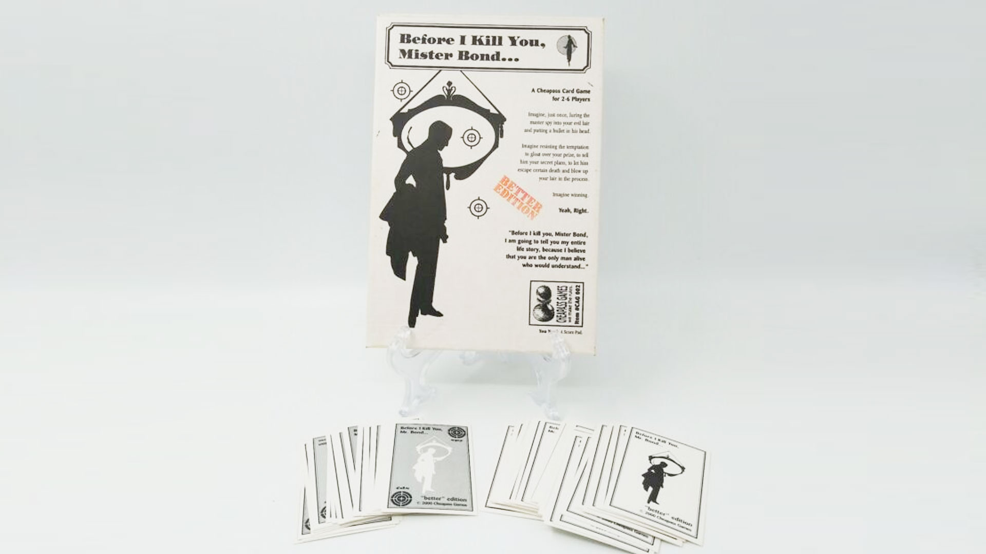 Before I Kill You, Mr Bond