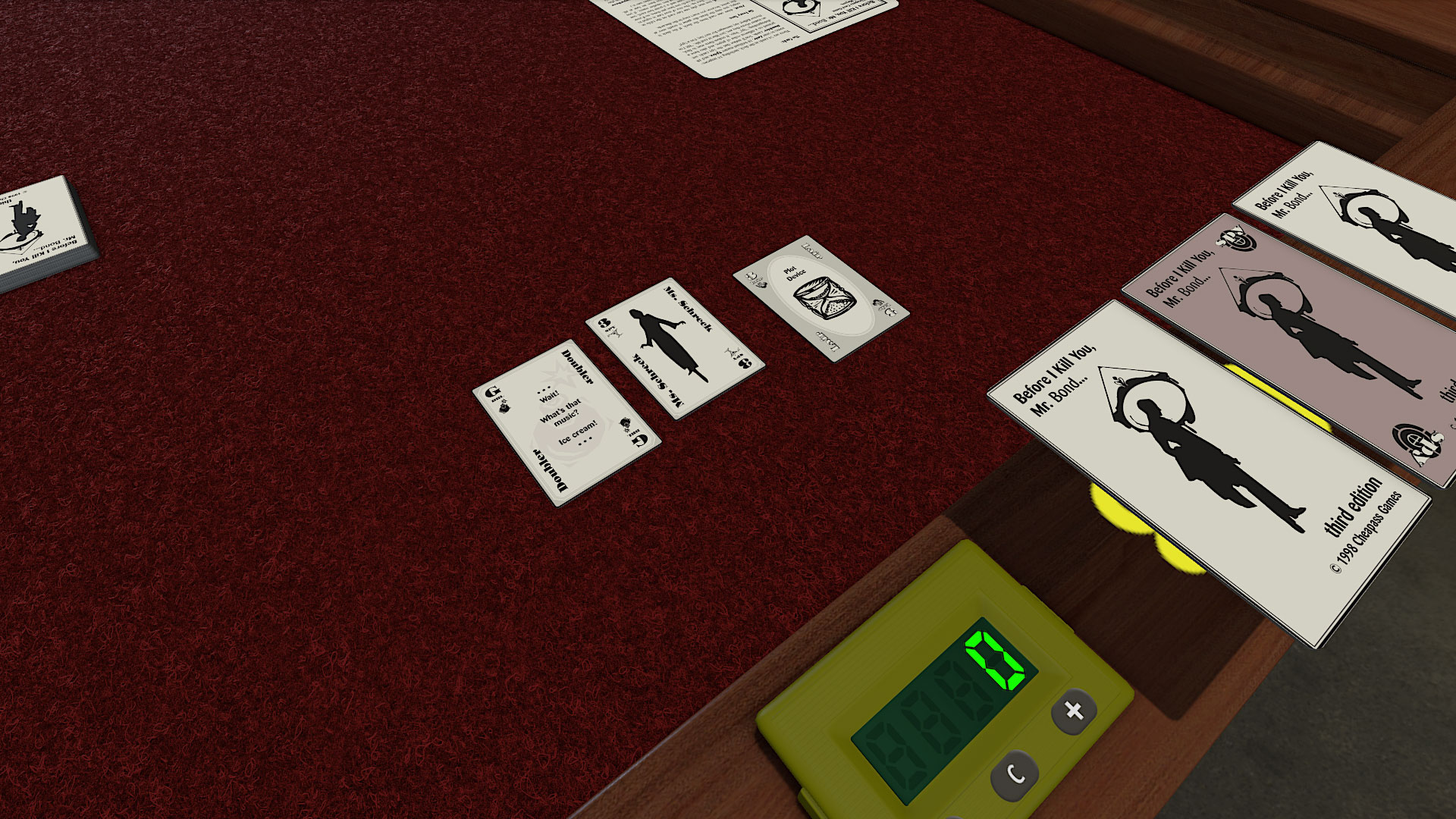 Before I Kill You, Mr Bond