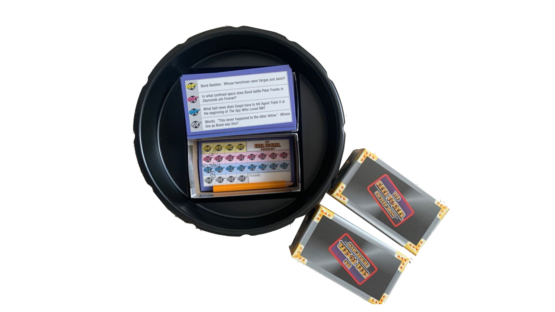 The Reel to Reel Picture Show James Bond 007 Movie Trivia Game 