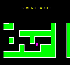 A View to a Kill: The Computer Game (Oric)