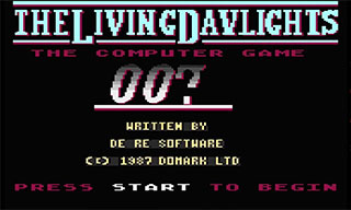 The Living Daylights (Atari 8-Bit)