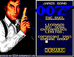 James Bond 007: The Duel (Master System)