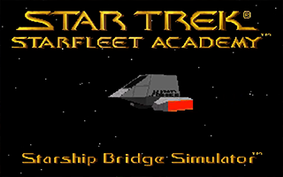 Star Trek Starfleet Academy Bridge Simulator Sega 32X Screenshot